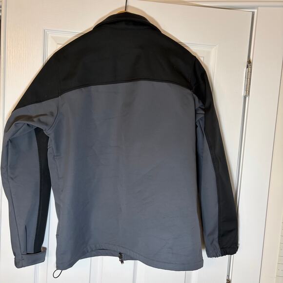 Columbia Men’s Ascender softshell jacket. Size M. Black and charcoal. Sporty. - Picture 5 of 7